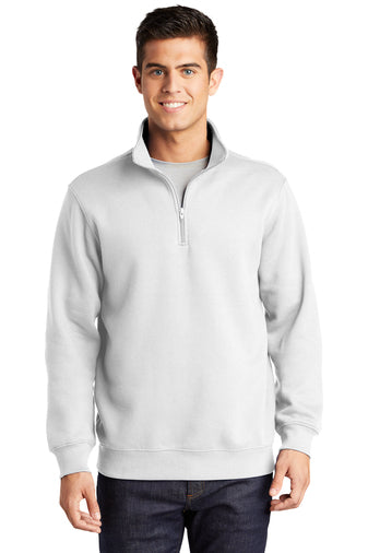 Men's/Unisex Sport Tek 1/4 Zip Sweatshirt w/ Rivier Nursing