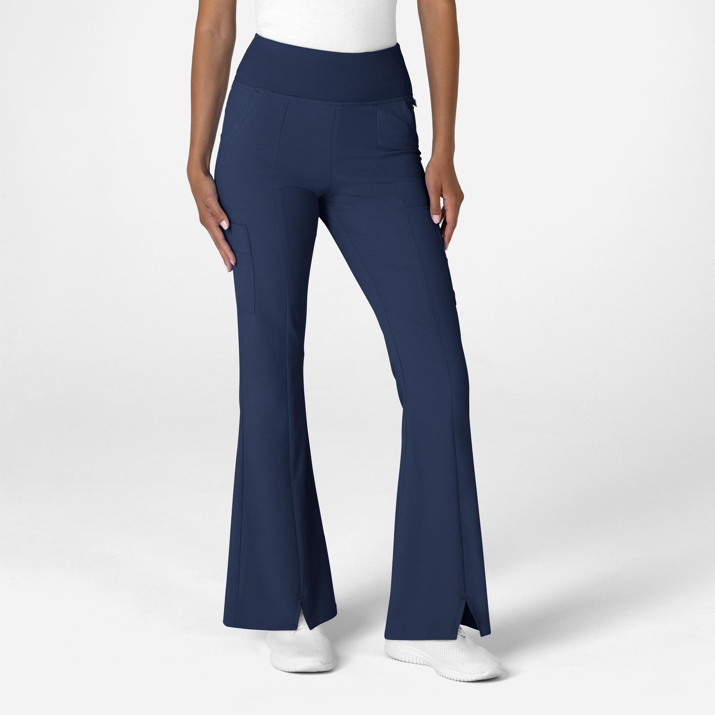 Women's Renew Front Slit Flare Pant - petite