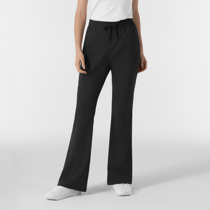 Women's Flare Leg Scrub Pant - Petite