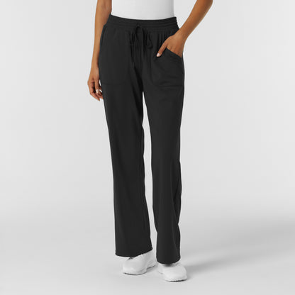 Women's Wide Leg Scrub Pant - Petite