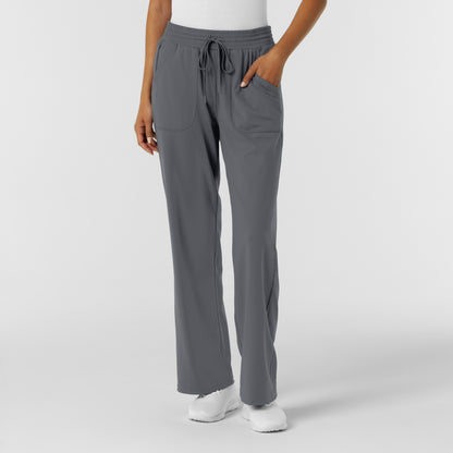 Women's Wide Leg Scrub Pant - Petite