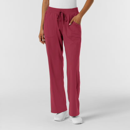 Women's Wide Leg Scrub Pant - Petite
