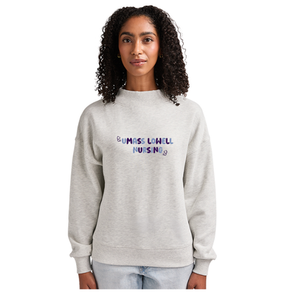 Women's Willow Mock-Neck Sweatshirt- UML SNA