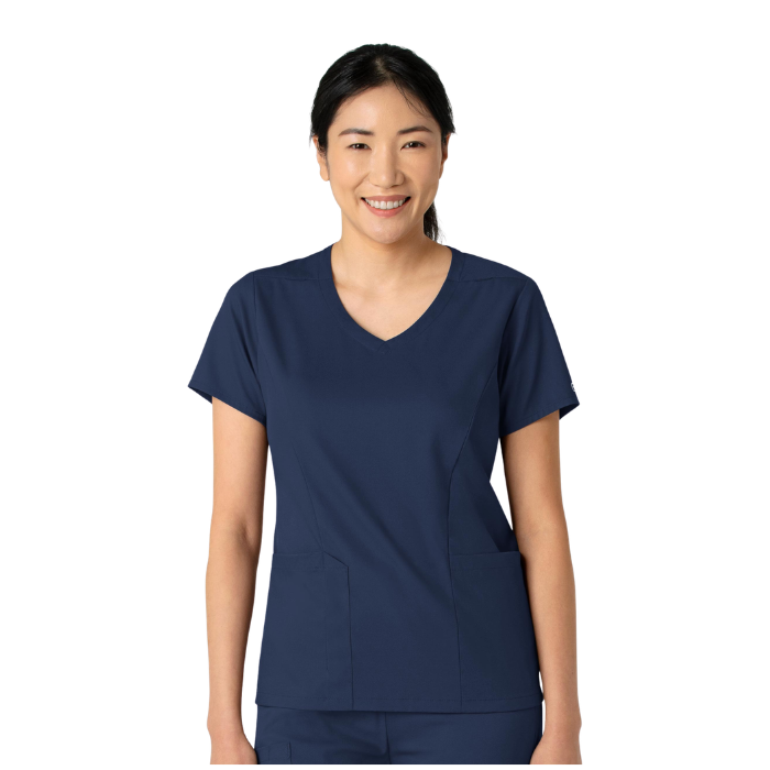 Women's Boundless 2-Pocket V-Neck Scrub Top-NHE