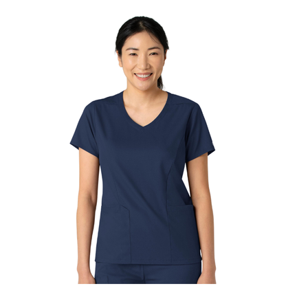 Women's Boundless 2-Pocket V-Neck Scrub Top-NHE