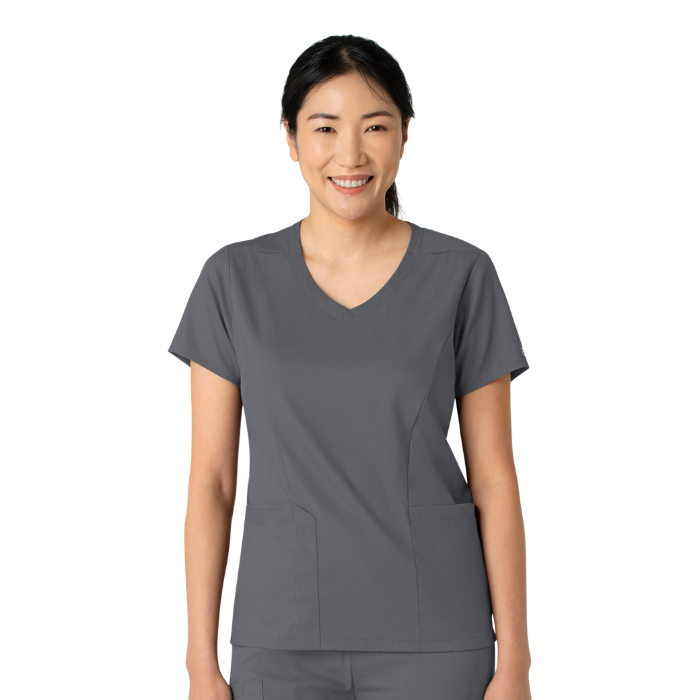 Women's Boundless 2-Pocket V-Neck Scrub Top-NHE