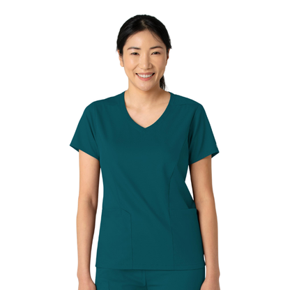 Women's Boundless 2-Pocket V-Neck Scrub Top-NHE