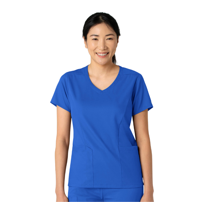 Women's Boundless 2-Pocket V-Neck Scrub Top-NHE