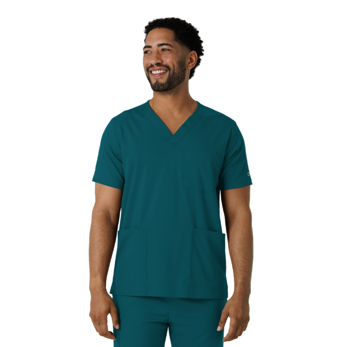 Men's Boundless Multi Pocket V-Neck Scrub Top- NHE