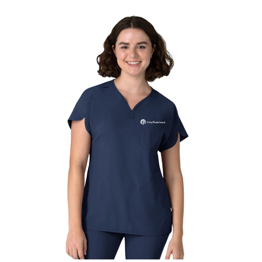 Women's Renew Dolman Top #6634 w/ Ortho RI logo