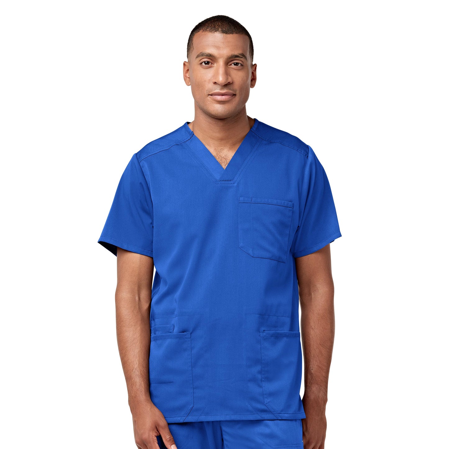 Men's Royal Pro Multi Pocket V-Neck Top w/ Ortho RI logo