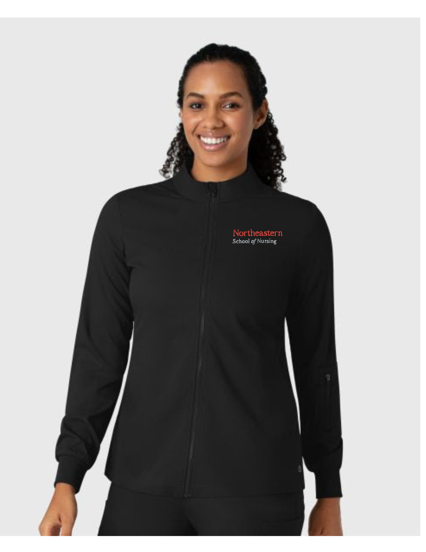 Women's Northeastern Faculty Scrub Jacket