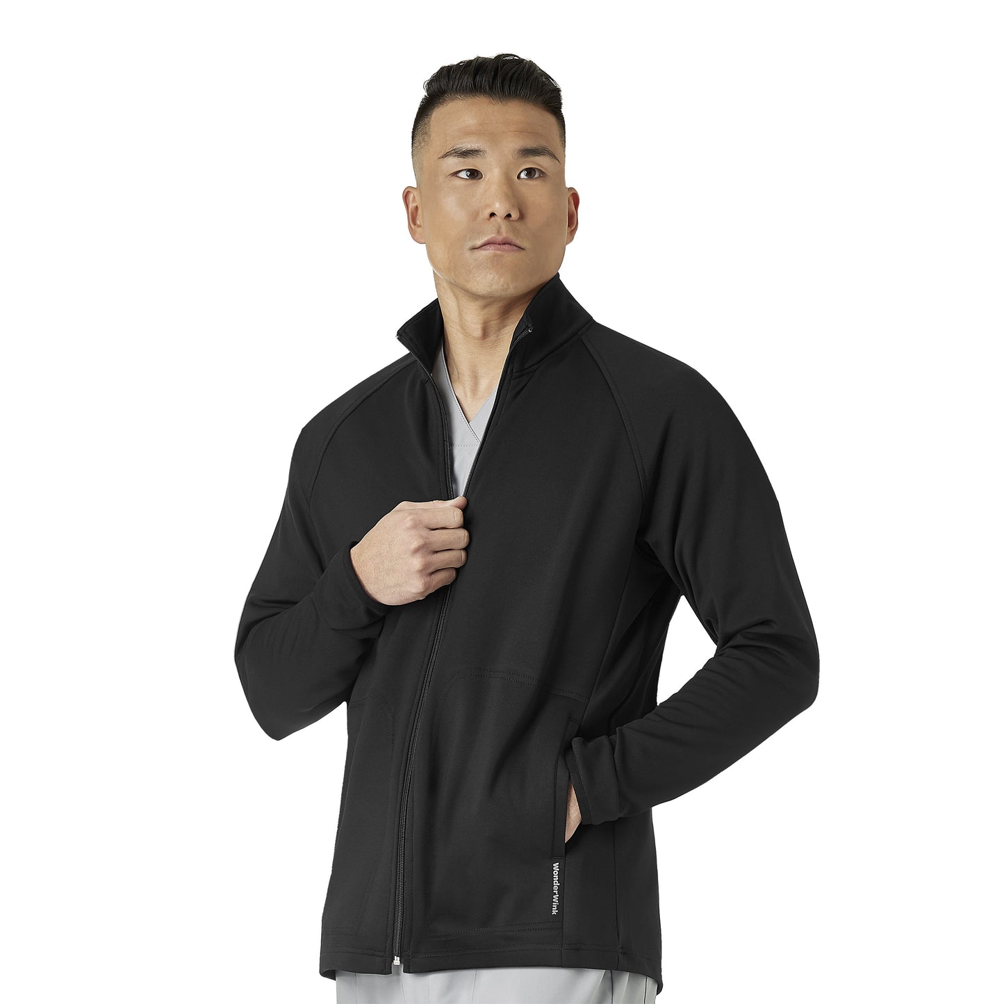 Men’s Fleece Full Zip Warm Up Jacket