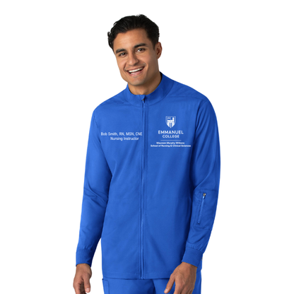 Emmanuel College Men's Faculty Boundless Scrub Jacket