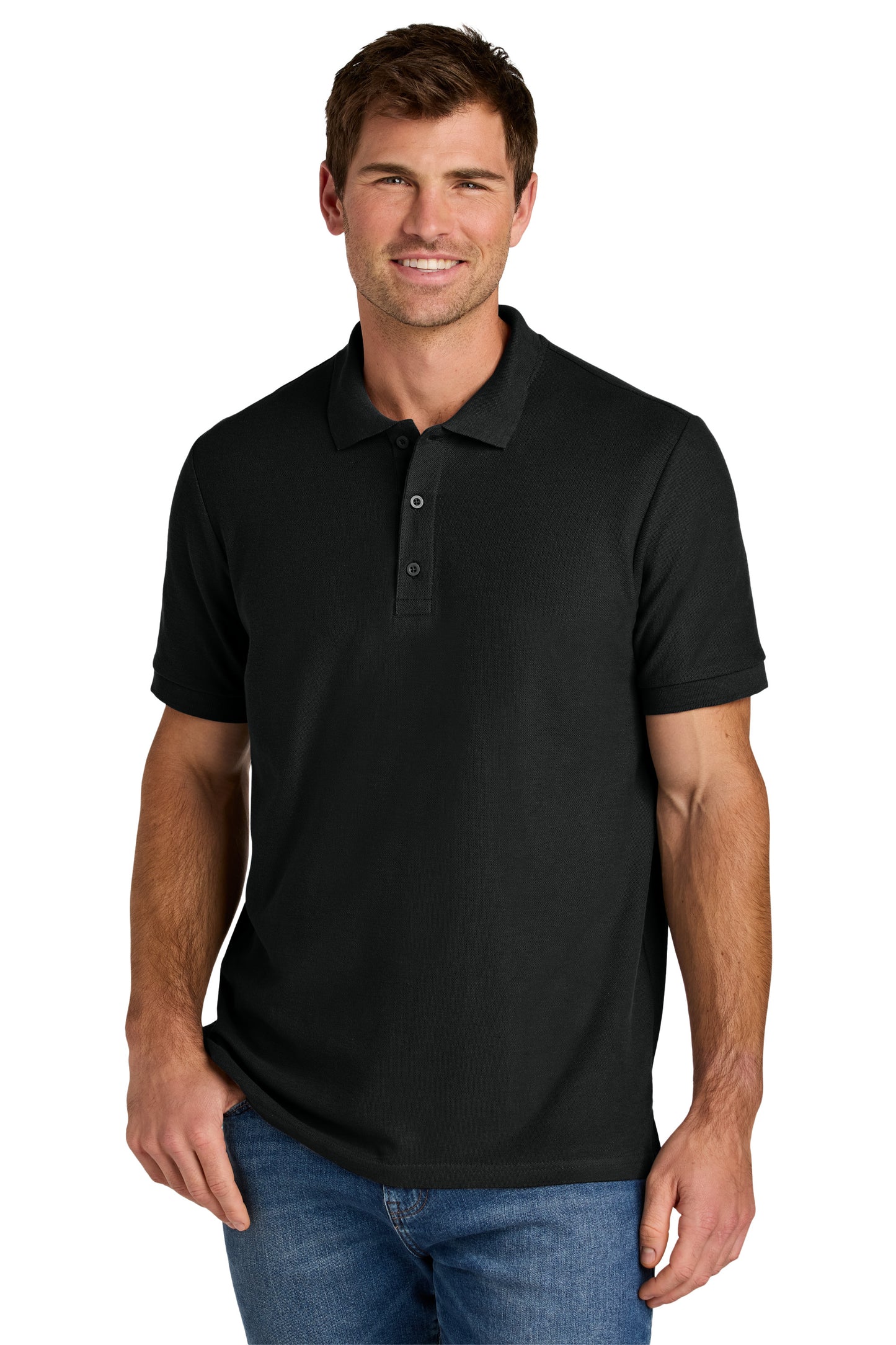 Gildan G85800 Men's  Hammer® Pique Polo w/ Lindner Dental logo