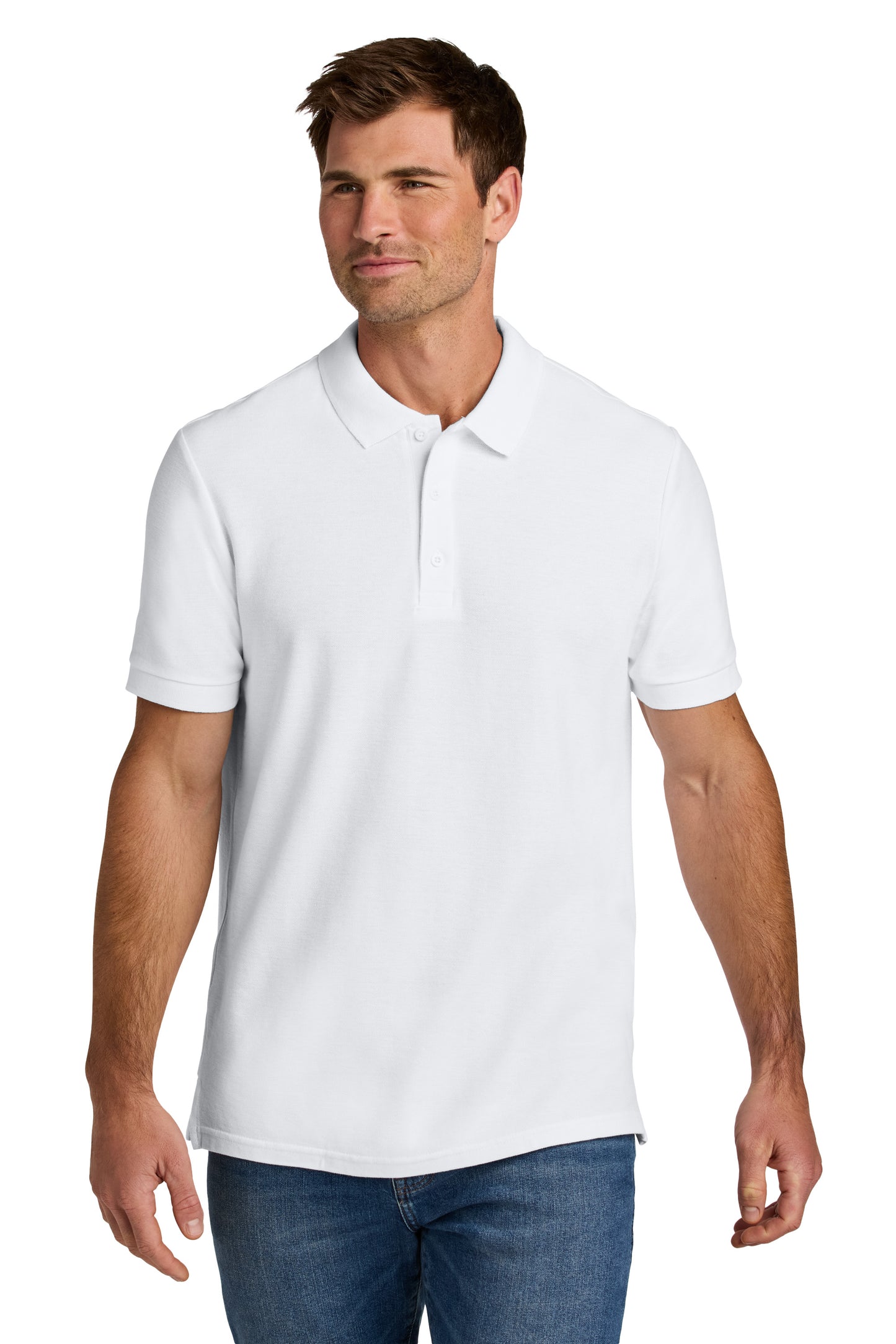Gildan G85800 Men's  Hammer® Pique Polo w/ Lindner Dental logo