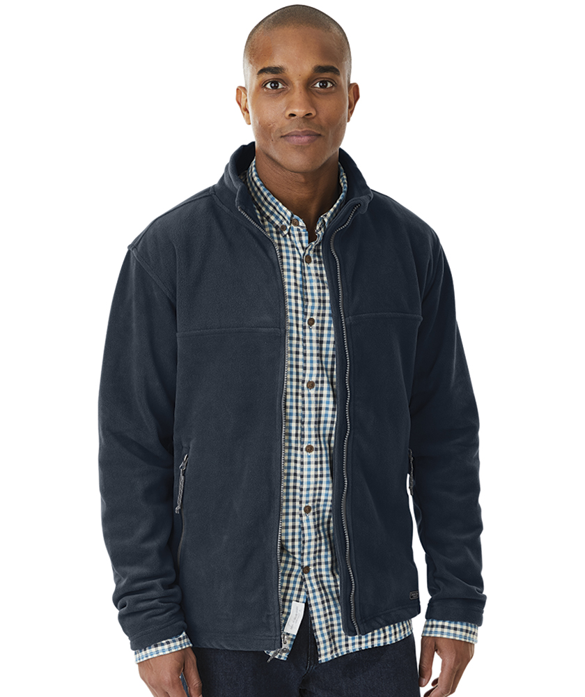 Men's Fleece Jacket with Tufts SOM Embroidery