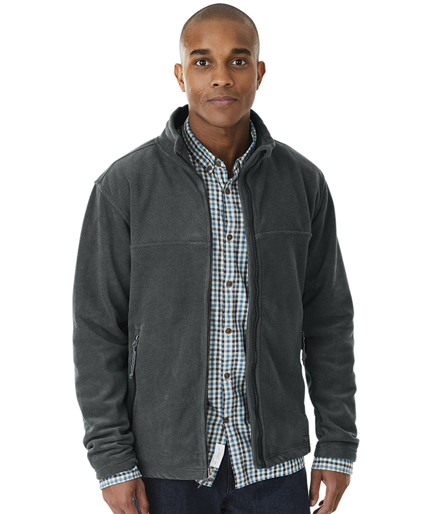 Men's Fleece Jacket with Tufts SOM Embroidery