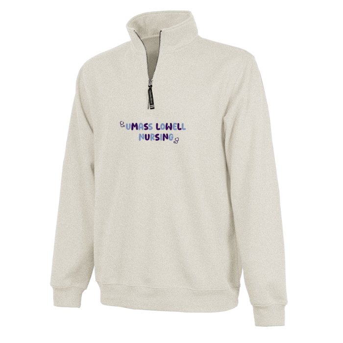 Crosswind 1/4 Zip Sweatshirt- Logo Options