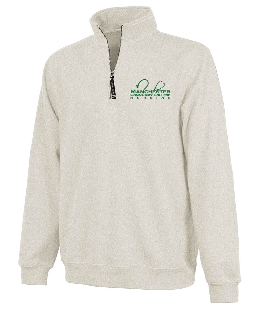 Unisex Crosswind Quarter Zip Sweatshirt w/ MCC Nursing Logo