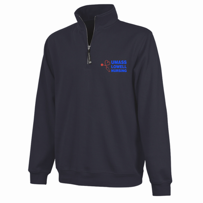Crosswind 1/4 Zip Sweatshirt- Logo Options