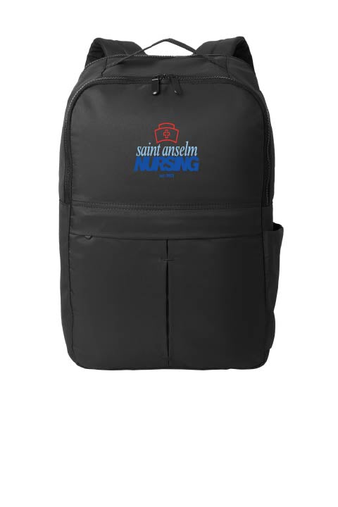 Port Authority ® Matte Backpack w/ choice of Saint Anselm Logo