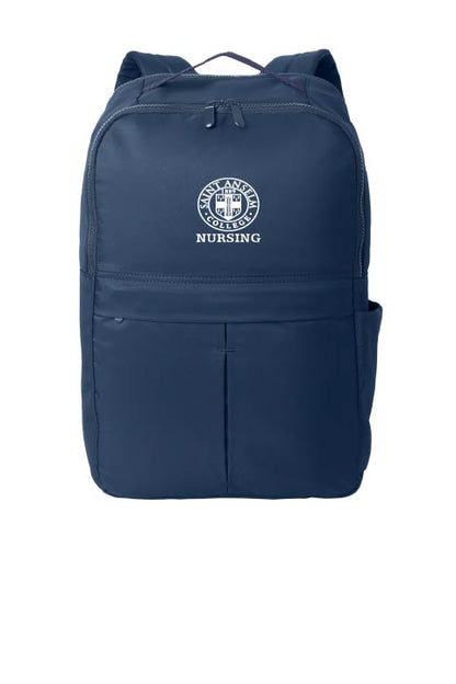Port Authority ® Matte Backpack w/ choice of Saint Anselm Logo