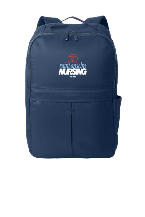Port Authority ® Matte Backpack w/ choice of Saint Anselm Logo