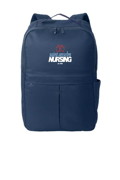 Port Authority ® Matte Backpack w/ choice of Saint Anselm Logo