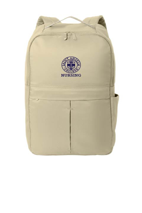 Port Authority ® Matte Backpack w/ choice of Saint Anselm Logo