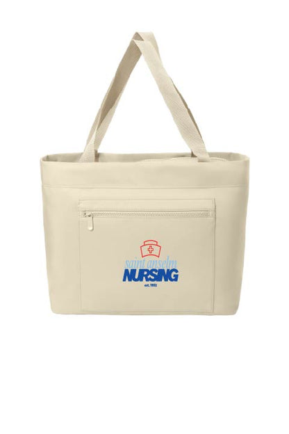 Port Authority ® Matte Carryall Tote w/ choice of Saint Anselm Logo