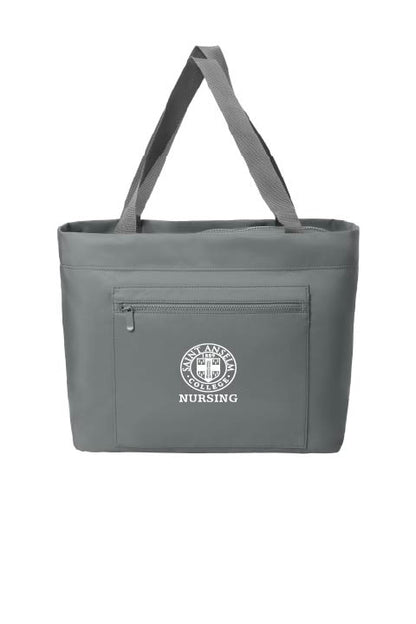 Port Authority ® Matte Carryall Tote w/ choice of Saint Anselm Logo