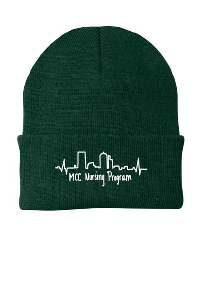 PA Knit Cuff Beanie w/ MCC Nursing Logo