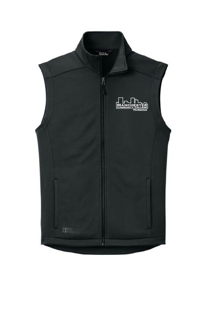 Eddie Bauer Men's Smooth Fleece Vest w/ MCC Scrub logo