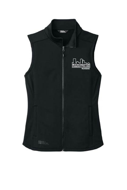 Eddie Bauer Women's Smooth Fleece Vest w/ MCC Skyline logo