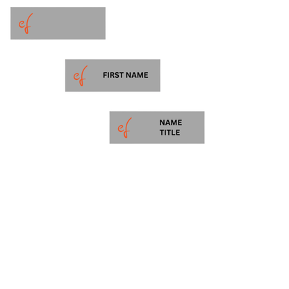 Name Pin- EF
