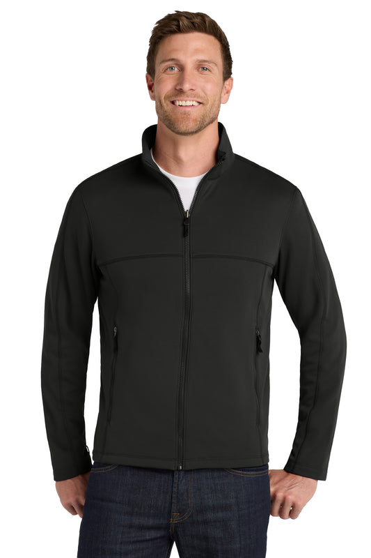 Men's Port Authority® Collective Smooth Fleece Jacket w/ Granite State Gastro logo