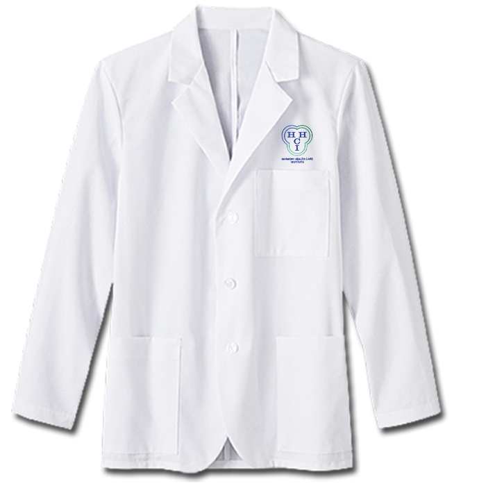 Men's Harmony Health Embroidered Lab Coat