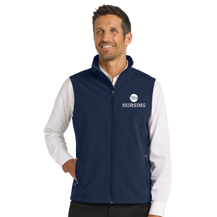 Port Authority® Men's Core Soft Shell Vest w/ Rivier Nursing