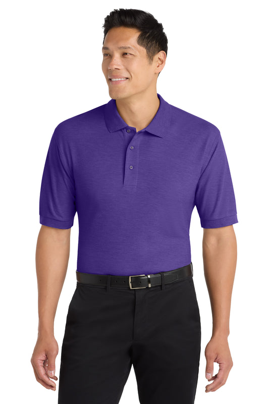 Men's Purple Polo Shirt w/ Nashua High School Logo
