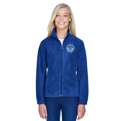 Harriton Women's Full Zip Fleece w/ Laboure logo