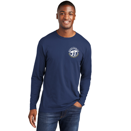 Minuteman Men's School Long Sleeve T - Navy