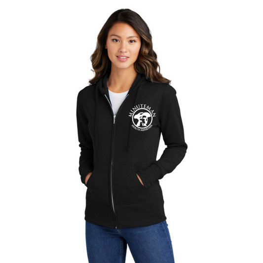 Minuteman Health Assistin Women's Zippered Hooded Sweatshirt