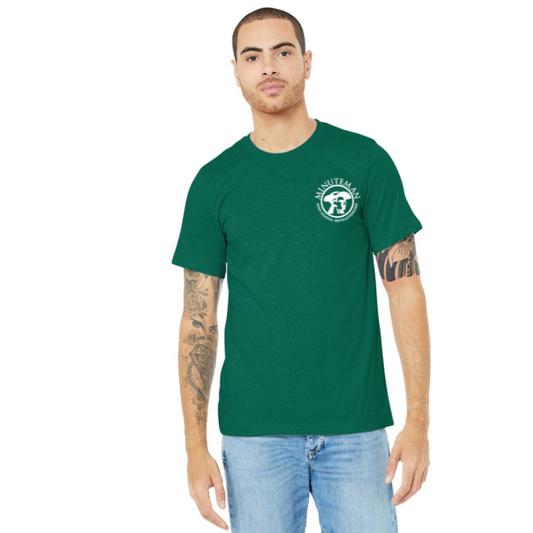 Minuteman Animal Science T-shirt- Heather Grass Green