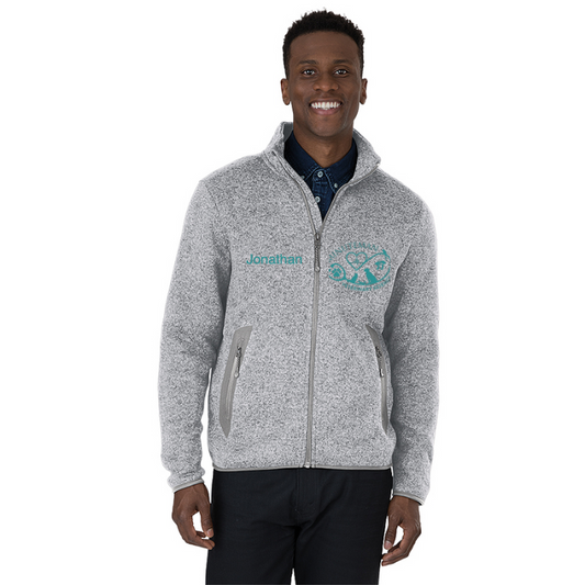 Minuteman Animal Science Men's Heathered Fleece Jacket