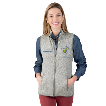 MERRIMACK WOMEN'S PACIFIC HEATHERED VEST