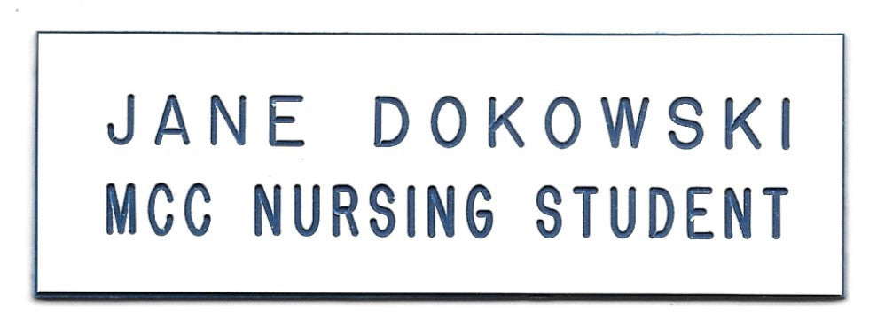 Name Pin - Middlesex Nursing