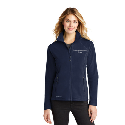 Eddie Bauer Women's Full Zip Fleece w/ NCC logo