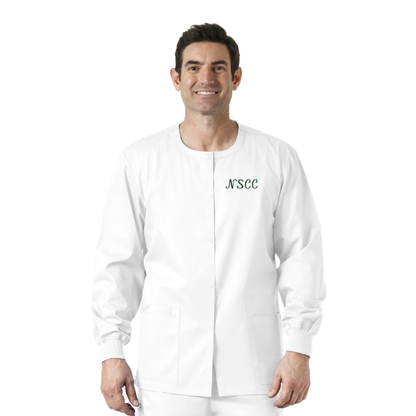 Unisex NSCC ADN Embroidered Scrub Jacket