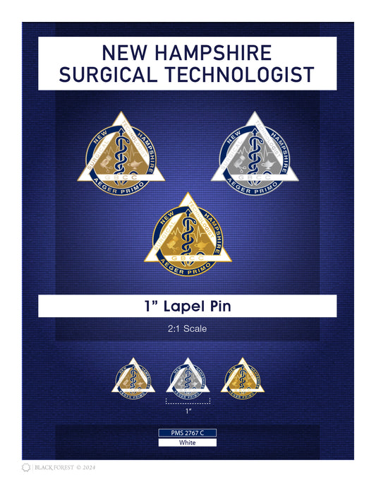 GBCC Surgical Technology Jewelry Pin
